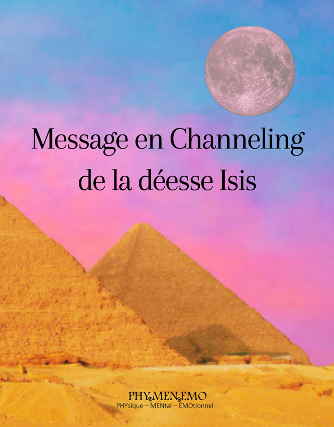 Channeling avec la Déesse Isis